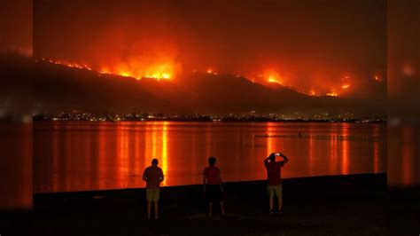 Hughes Fire Tears Through Southern California Mountains, Evacuations Ordered